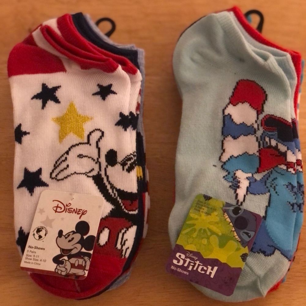 4th of July Disney socks